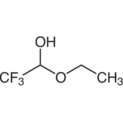 Trifluoroacetaldehyde Ethyl Hemiacetal (contains ca. 10% Ethanol)&gt;80.0%(GC)10g