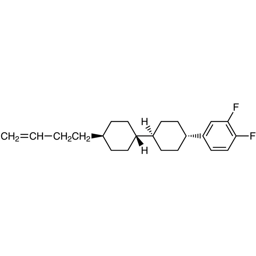 trans,trans-4'-(3-Butenyl)-4-(3,4-difluorophenyl)bicyclohexyl>98.0%(GC)5g