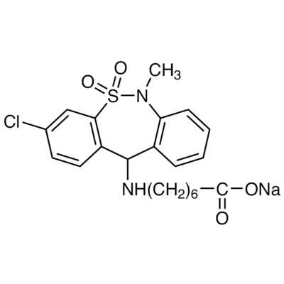 Tianeptine Sodium Salt&gt;98.0%(HPLC)(N)1g
