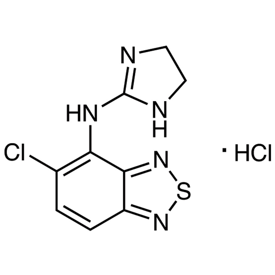 Tizanidine Hydrochloride&gt;98.0%(HPLC)(T)25g