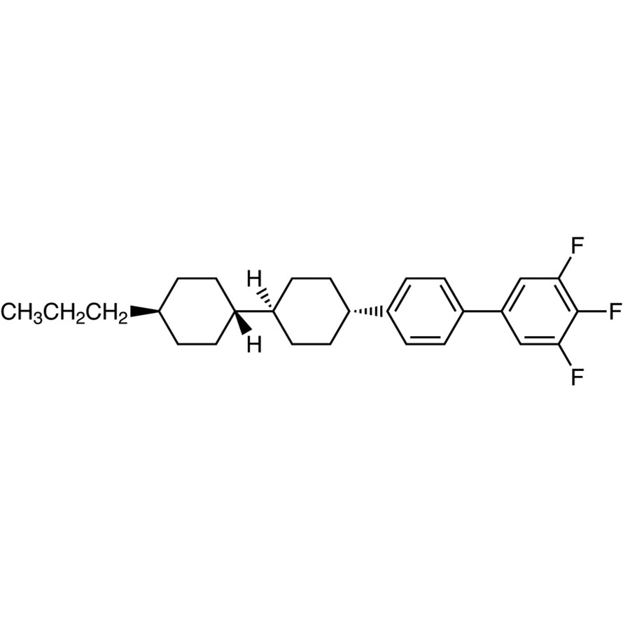 trans,trans-3,4,5-Trifluoro-4&#39;-(4&#39;-propylbicyclohexyl-4-yl)biphenyl&gt;98.0%(GC)5g