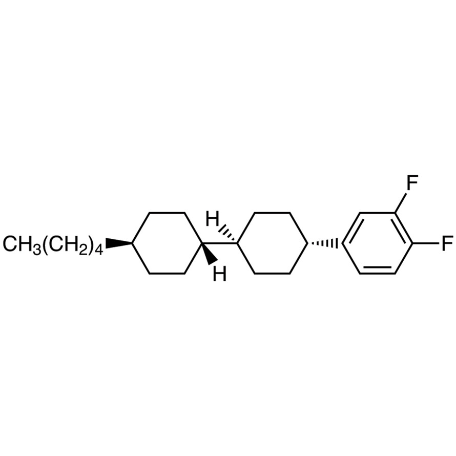 trans,trans-4-(3,4-Difluorophenyl)-4&#39;-pentylbicyclohexyl&gt;98.0%(GC)1g