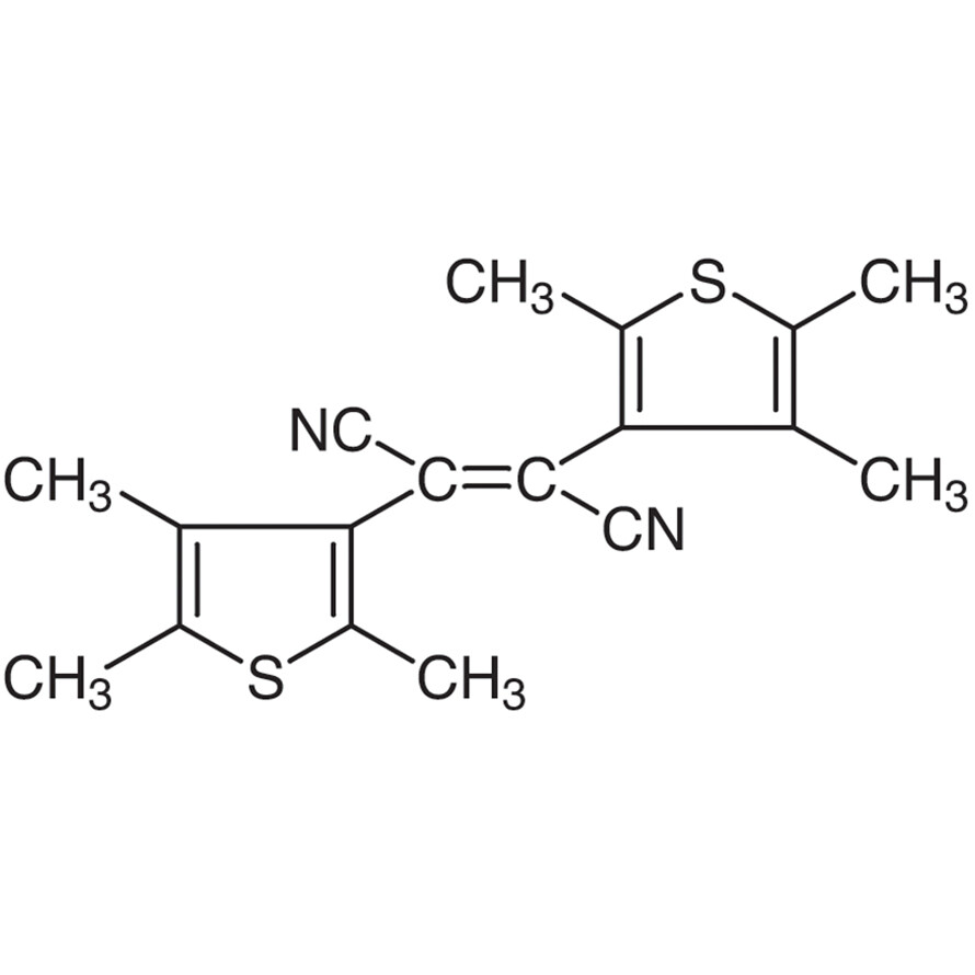 trans-1,2-Dicyano-1,2-bis(2,4,5-trimethyl-3-thienyl)ethene&gt;97.0%(N)1g