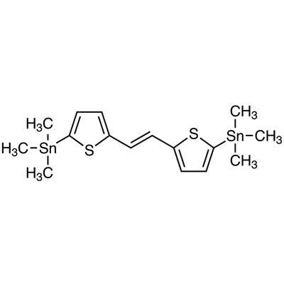 trans-1,2-Bis[5-(trimethylstannyl)thiophen-2-yl]ethene&gt;98.0%(HPLC)1g