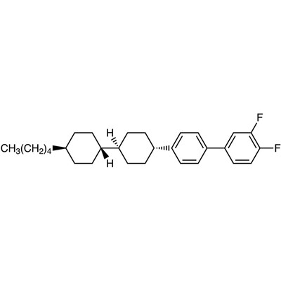 trans,trans-3,4-Difluoro-4&#39;-(4&#39;-pentylbicyclohexyl-4-yl)biphenyl&gt;98.0%(GC)5g