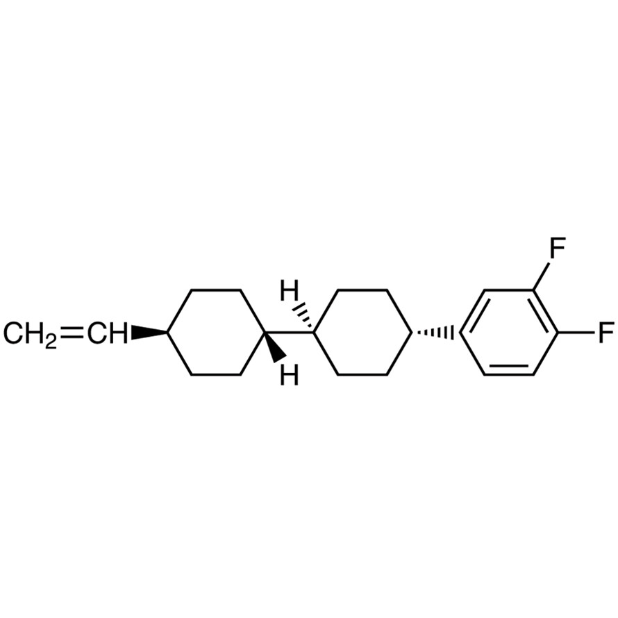 trans,trans-4-(3,4-Difluorophenyl)-4'-vinylbicyclohexyl>98.0%(GC)5g