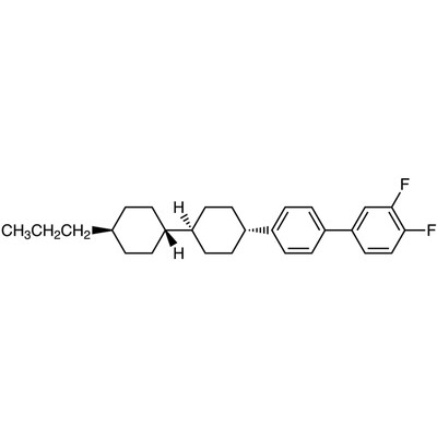 trans,trans-3,4-Difluoro-4&#39;-(4&#39;-propylbicyclohexyl-4-yl)biphenyl&gt;98.0%(GC)1g