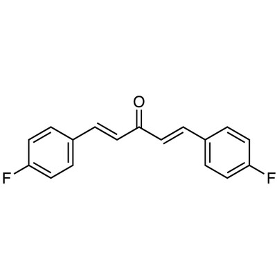 trans,trans-1,5-Bis(4-fluorophenyl)-1,4-pentadien-3-one&gt;98.0%(HPLC)(NMR)5g