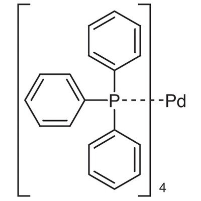 Tetrakis(triphenylphosphine)palladium(0)&gt;97.0%(T)1g