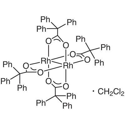 Tetrakis(triphenylacetato)dirhodium(II) Dichloromethane Adduct100mg