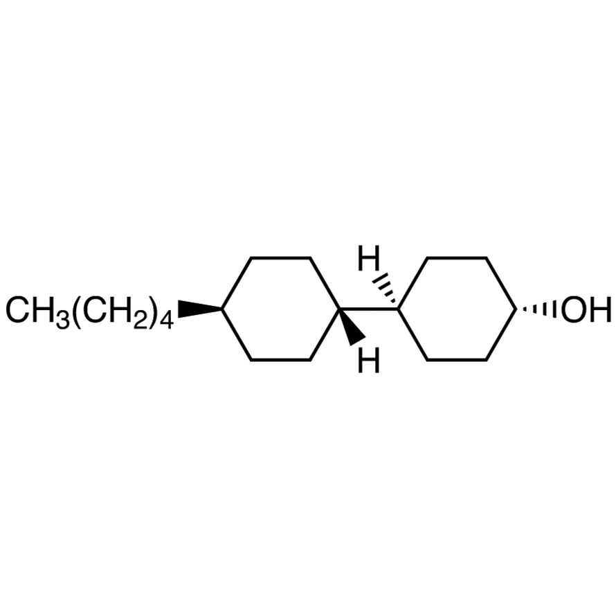 trans-4-(trans-4-Pentylcyclohexyl)cyclohexanol>98.0%(GC)25g