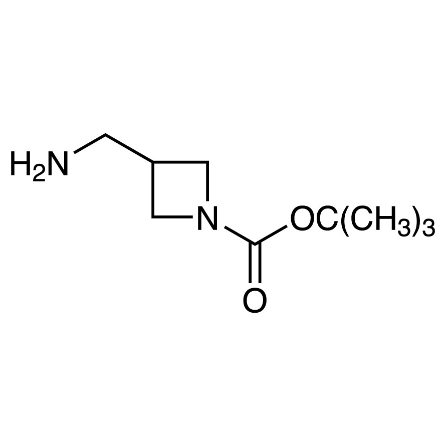 tert-Butyl 3-(Aminomethyl)azetidine-1-carboxylate&gt;98.0%(GC)(T)1g
