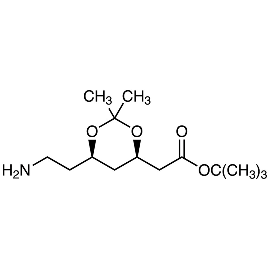 tert-Butyl 2-[(4R,6R)-6-(2-Aminoethyl)-2,2-dimethyl-1,3-dioxan-4-yl]acetate&gt;98.0%(GC)1g