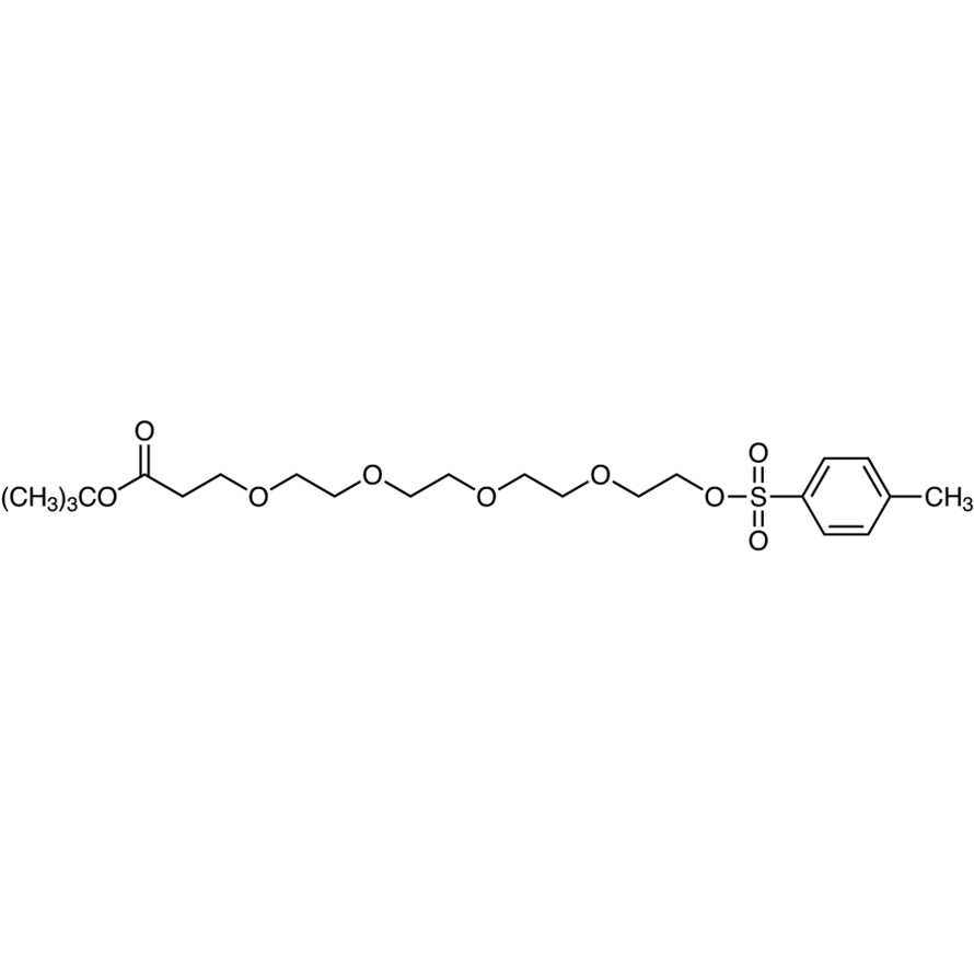 tert-Butyl 1-(Tosyloxy)-3,6,9,12-tetraoxapentadecan-15-oate>98.0%(HPLC)(T)1g