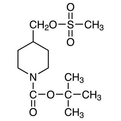 tert-Butyl 4-[[(Methylsulfonyl)oxy]methyl]piperidine-1-carboxylate&gt;95.0%(HPLC)(T)5g