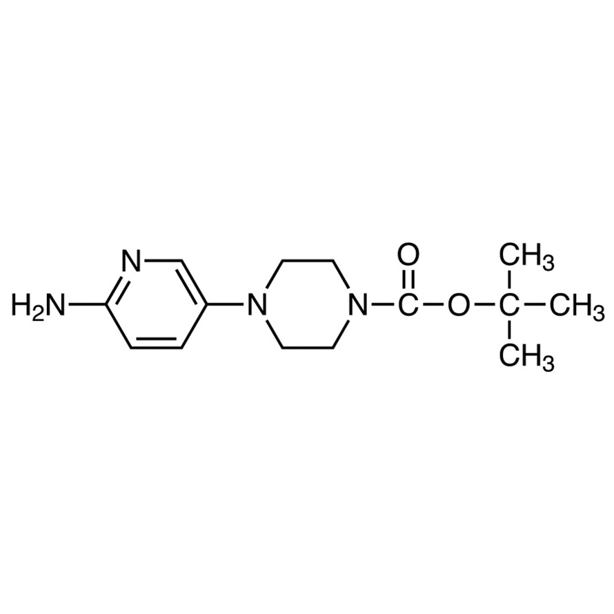 tert-Butyl 4-(6-Amino-3-pyridyl)piperazine-1-carboxylate>98.0%(HPLC)(T)200mg