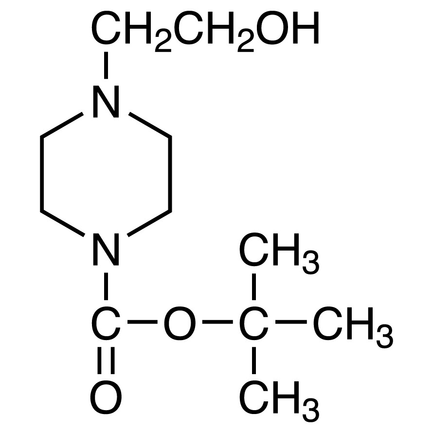 tert-Butyl 4-(2-Hydroxyethyl)piperazine-1-carboxylate>98.0%(GC)(T)25g