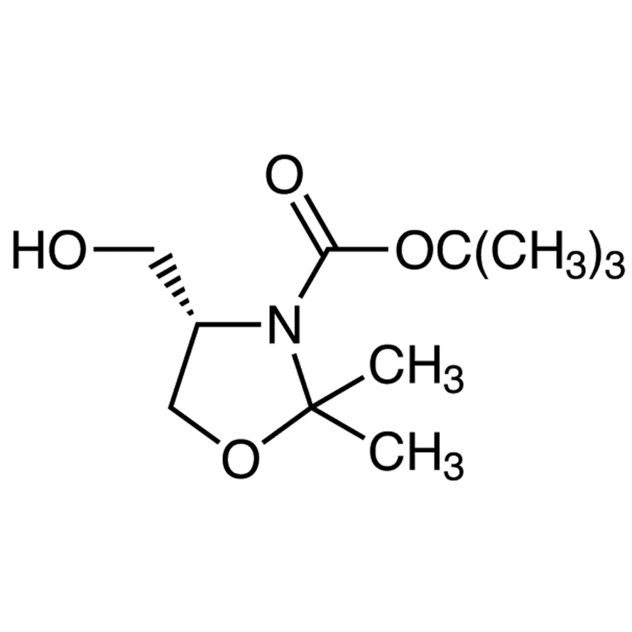 tert-Butyl (S)-4-(Hydroxymethyl)-2,2-dimethyloxazolidine-3-carboxylate&gt;97.0%(GC)5g