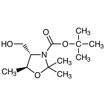 tert-Butyl (4S,5S)-4-(Hydroxymethyl)-2,2,5-trimethyloxazolidine-3-carboxylate&gt;98.0%(GC)1g