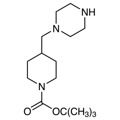 tert-Butyl 4-(Piperazin-1-ylmethyl)piperidine-1-carboxylate&gt;97.0%(HPLC)(T)500mg