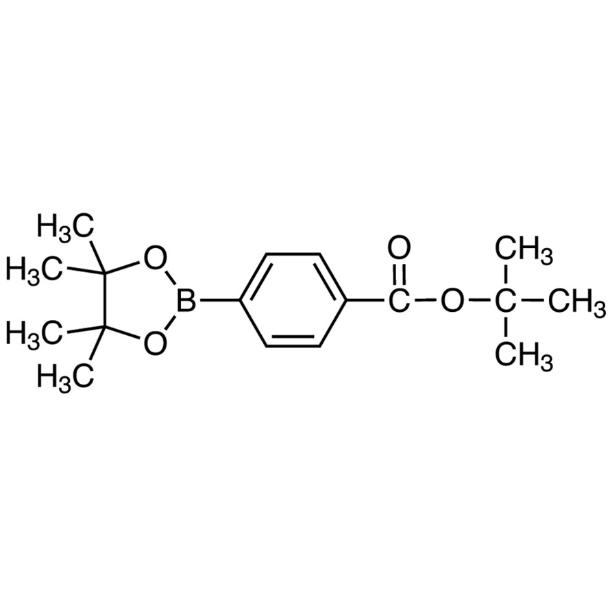 tert-Butyl 4-(4,4,5,5-Tetramethyl-1,3,2-dioxaborolan-2-yl)benzoate&gt;97.0%(GC)(T)5g