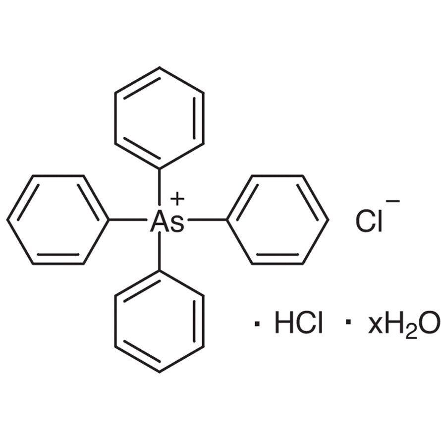 Tetraphenylarsonium Chloride Hydrochloride Hydrate&gt;98.0%(HPLC)(T)1g