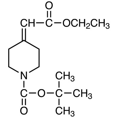 tert-Butyl 4-(2-Ethoxy-2-oxoethylidene)piperidine-1-carboxylate&gt;97.0%(GC)1g