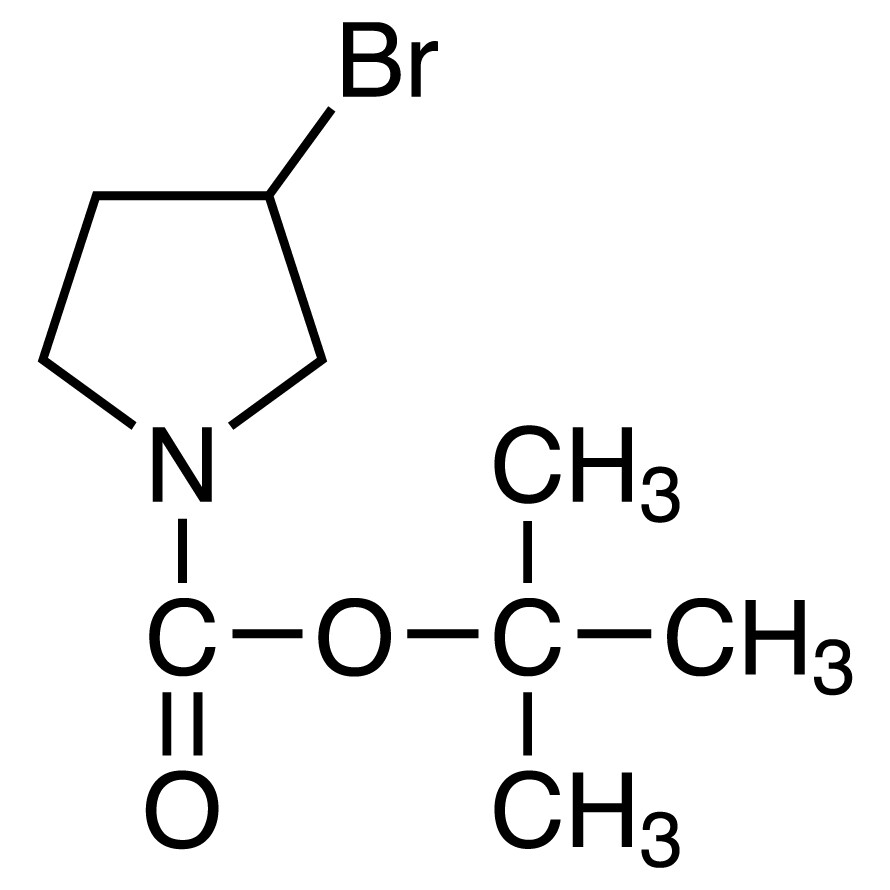 tert-Butyl 3-Bromopyrrolidine-1-carboxylate&gt;98.0%(GC)5g