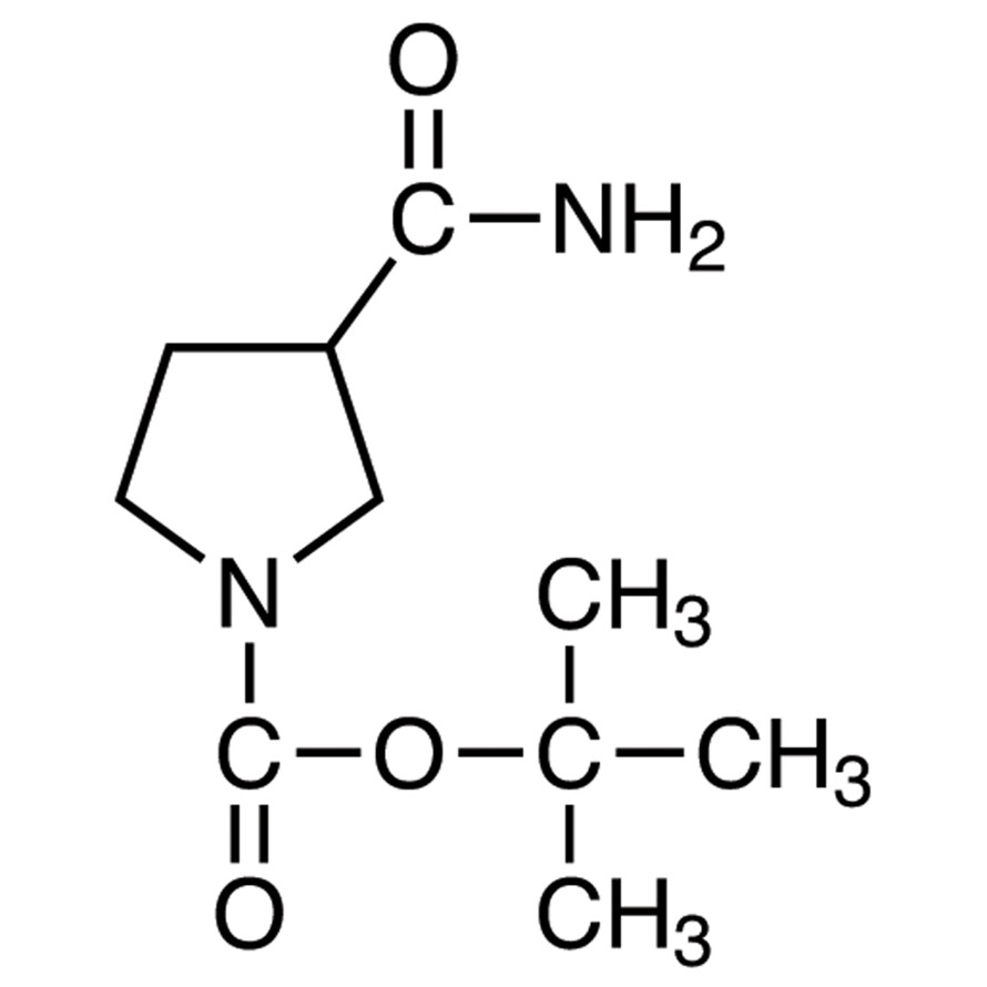 tert-Butyl 3-Carbamoylpyrrolidine-1-carboxylate&gt;98.0%(HPLC)(N)5g