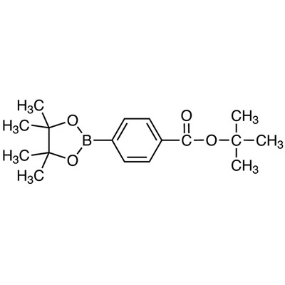 tert-Butyl 4-(4,4,5,5-Tetramethyl-1,3,2-dioxaborolan-2-yl)benzoate&gt;97.0%(GC)(T)1g
