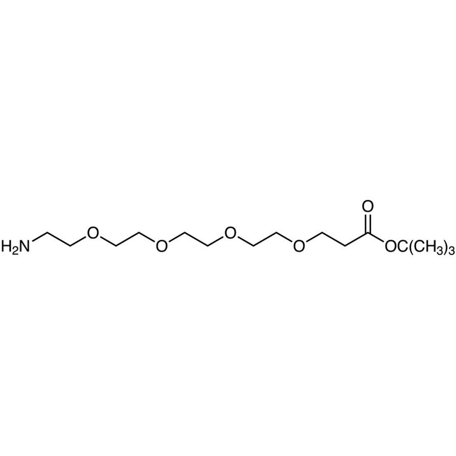 tert-Butyl 1-Amino-3,6,9,12-tetraoxapentadecan-15-oate&gt;95.0%(T)1g