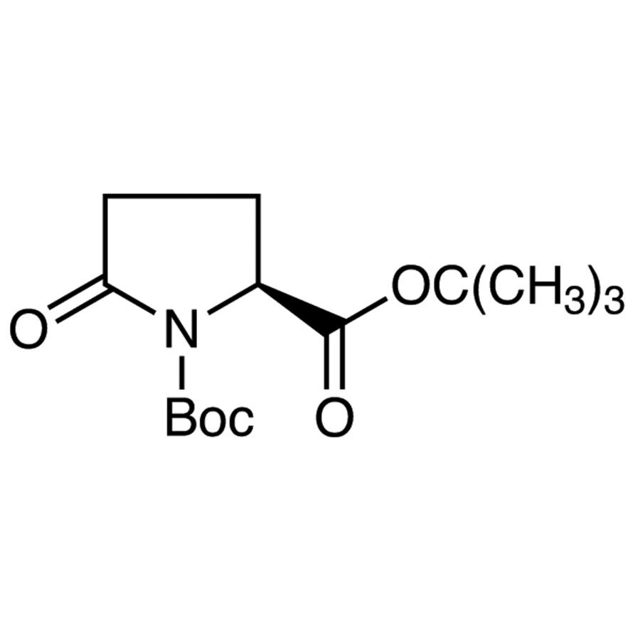 tert-Butyl N-(tert-Butoxycarbonyl)-L-pyroglutamate>98.0%(HPLC)(N)5g