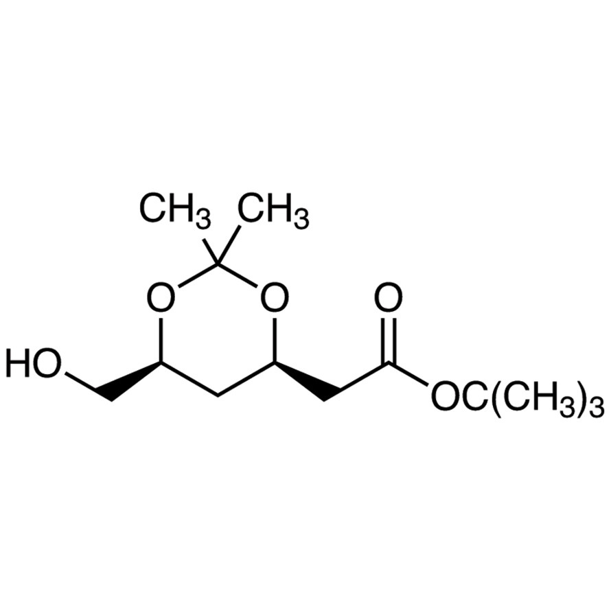 tert-Butyl (4R,6S)-6-(Hydroxymethyl)-2,2-dimethyl-1,3-dioxane-4-acetate>98.0%(GC)5g