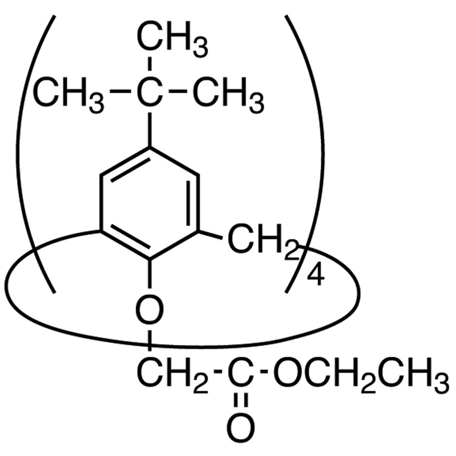 Tetraethyl 4-tert-Butylcalix[4]arene-O,O&#39;,O&#39;&#39;,O&#39;&#39;&#39;-tetraacetate&gt;96.0%(HPLC)1g