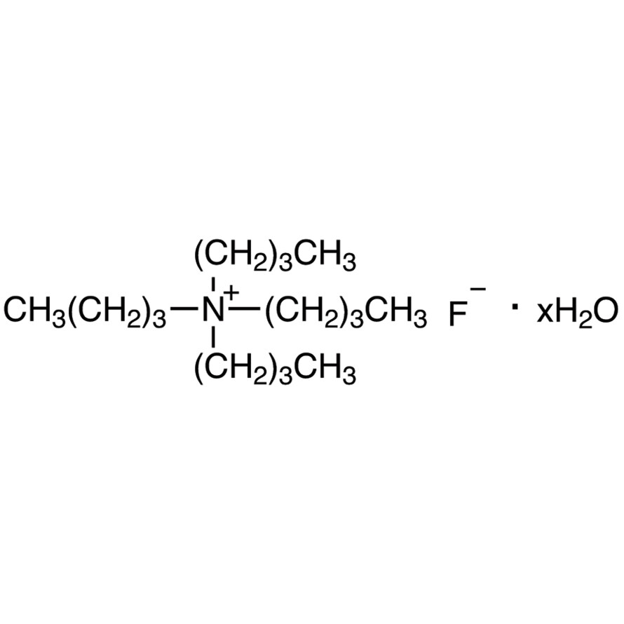 Tetrabutylammonium Fluoride Hydrate [for Catalyst of silylation and cleavage of silyl ether]&gt;98.0%(T)100g