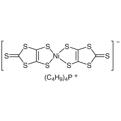 Tetrabutylphosphonium Bis(1,3-dithiole-2-thione-4,5-dithiolato)nickel(III) Complex&gt;98.0%(T)1g