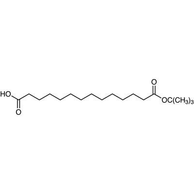 tert-Butyl Hydrogen Tetradecanedioate&gt;95.0%(GC)(T)1g