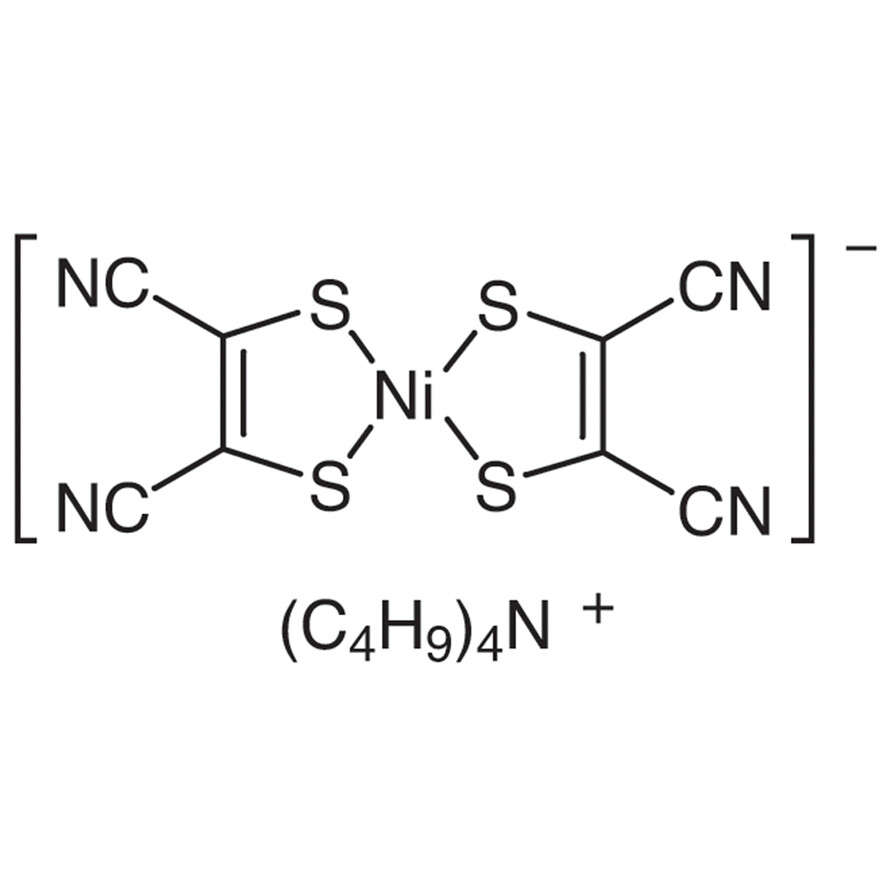 Tetrabutylammonium Bis(maleonitriledithiolato)nickel(III) Complex&gt;97.0%(T)1g