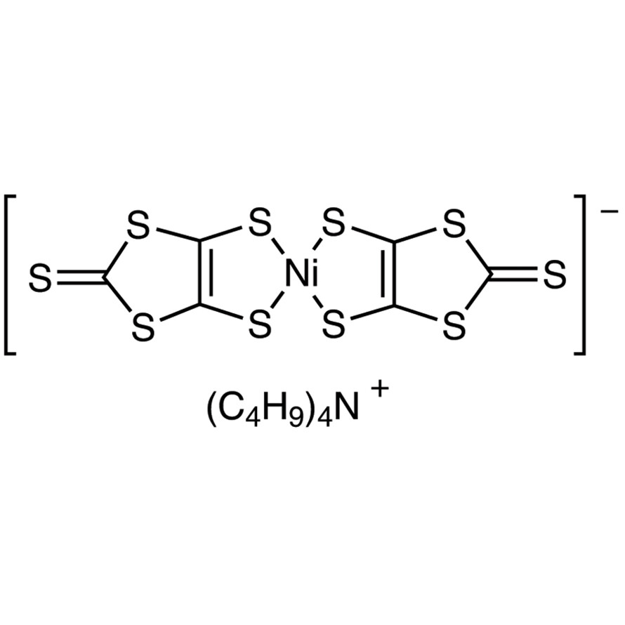 Tetrabutylammonium Bis(1,3-dithiole-2-thione-4,5-dithiolato)nickel(III) Complex&gt;98.0%(T)100mg