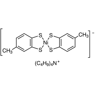 Tetrabutylammonium Bis(4-methyl-1,2-benzenedithiolato)nickelate&gt;98.0%(HPLC)(T)200mg