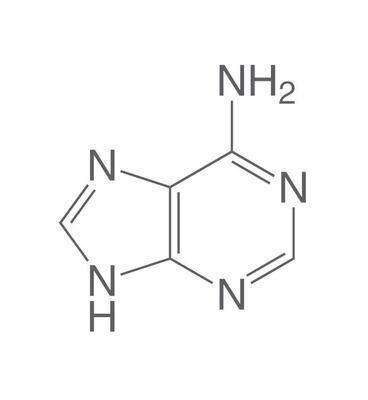 Adenine, min. 98%, for biochemistry, 5 g, glass packaging