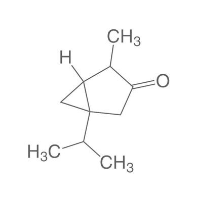 alpha+beta-thujone (isomers), pure, 5 g, glass packaging