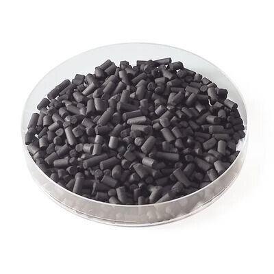 Charbon actif, 3 mm, activé à la vapeur, 10 kg, emballage plastique.