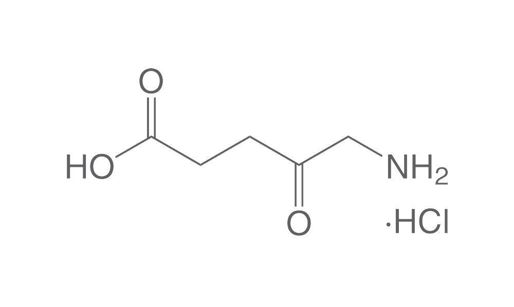 5-aminolevulinic acid hydrochloride, min. 98%, for biochemistry, 500 mg, glass packaging