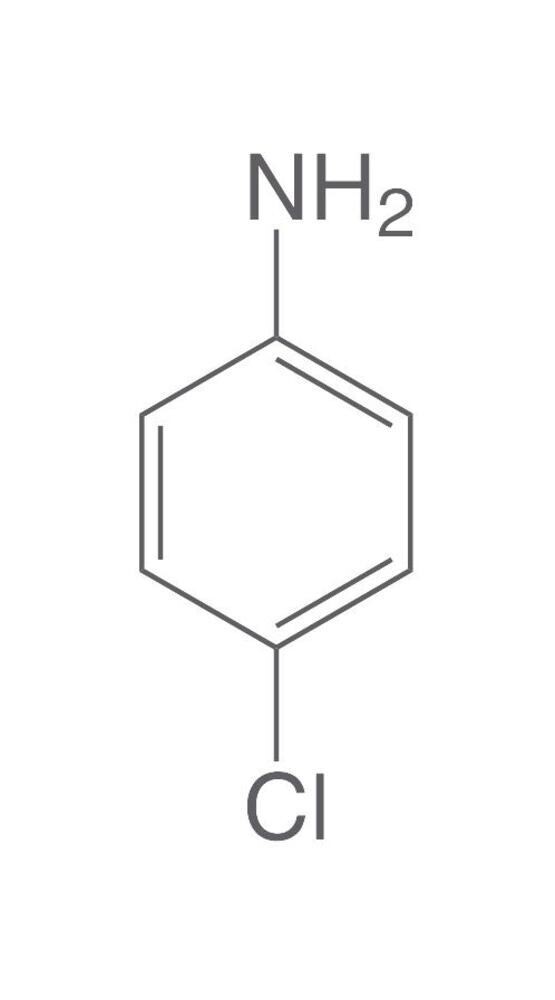 4-Chloroaniline, &gt;=98%, for synthesis, 1 kg, glass packaging