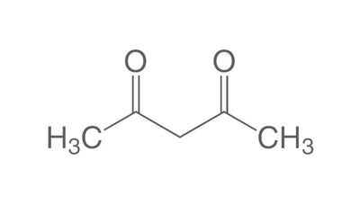 Acetilacetone, min 98%, per sintesi, 100 ml, confezione in vetro