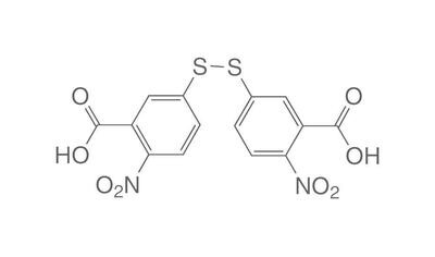 5,5&#39;-dithio-bis-(-2-nitrobenzoic acid), min. 98%, pa, 1 g, glass packaging