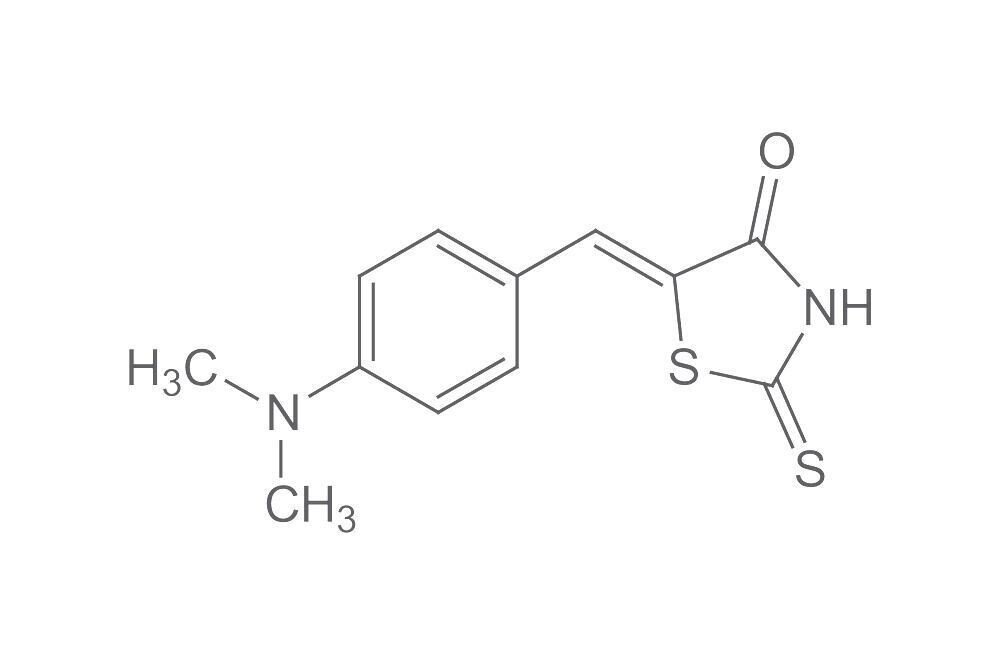 5-(4-dimethylamino-benzylidene)-rhodanine, AR, 50 g, glass packaging