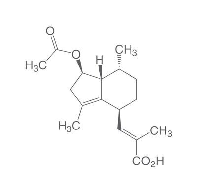 Acido acetossivalerenico, con analit. Documenti, 25 mg, confezione in vetro