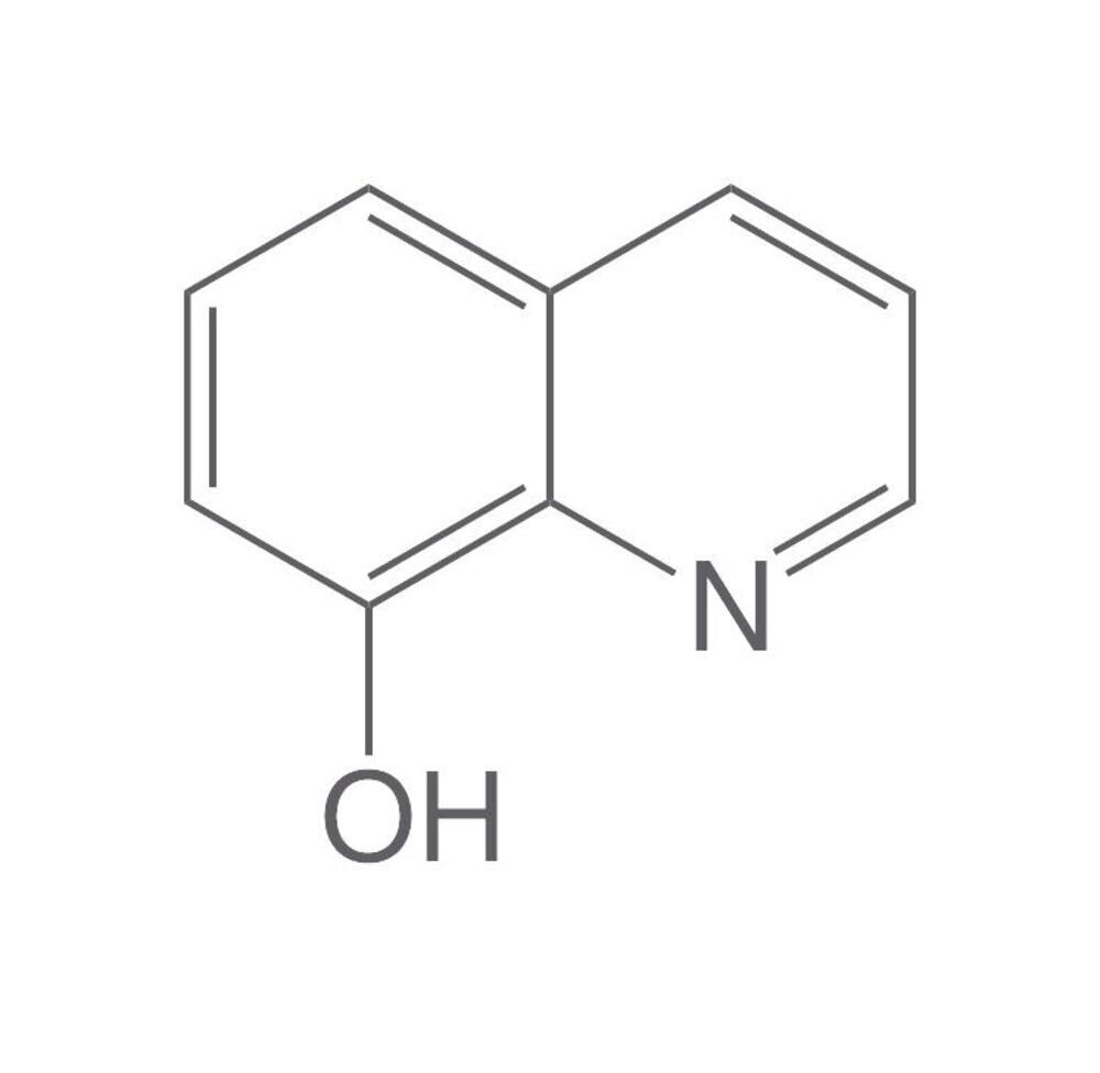 8-idrossichinolina, AR, ACS, 50 g, confezione in vetro